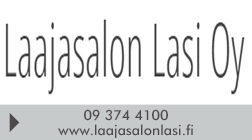 Laajasalon Lasi Oy logo